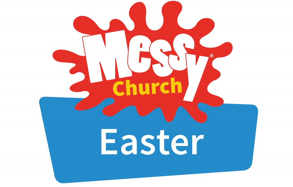 Messy Easter Logo