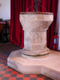 Photo of the Font All Saint's Somerford Keynes