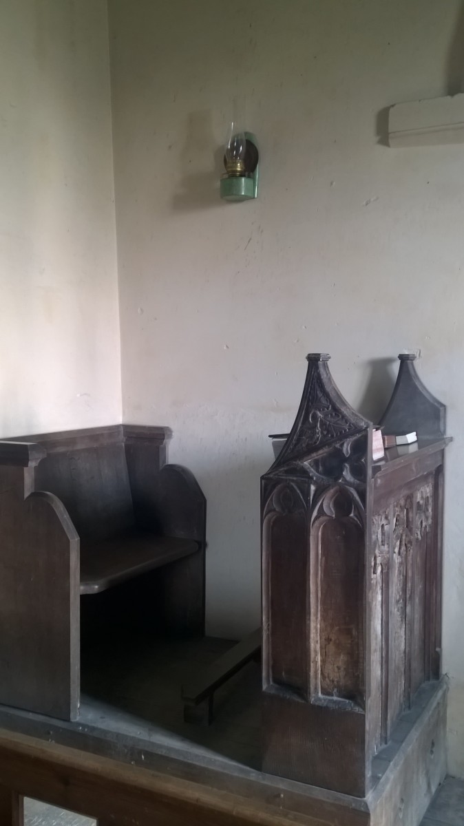 Reading Desk in All Saint's Shorncote